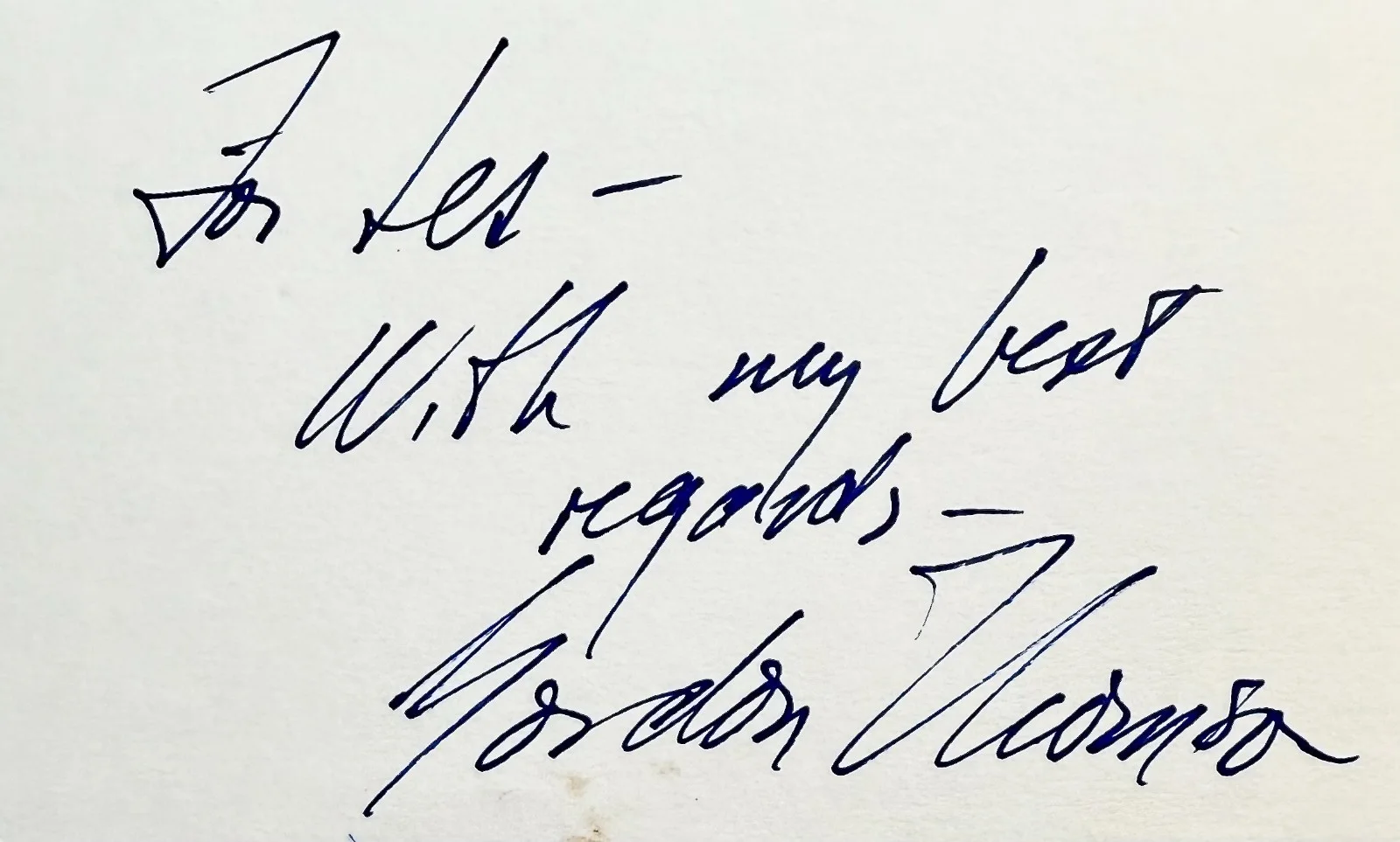 Gordon Thomson — GORDON THOMSON Signed Autographed 3x5 INDEX CARD VIRUS Adam Carrington DYNASTY, image 3