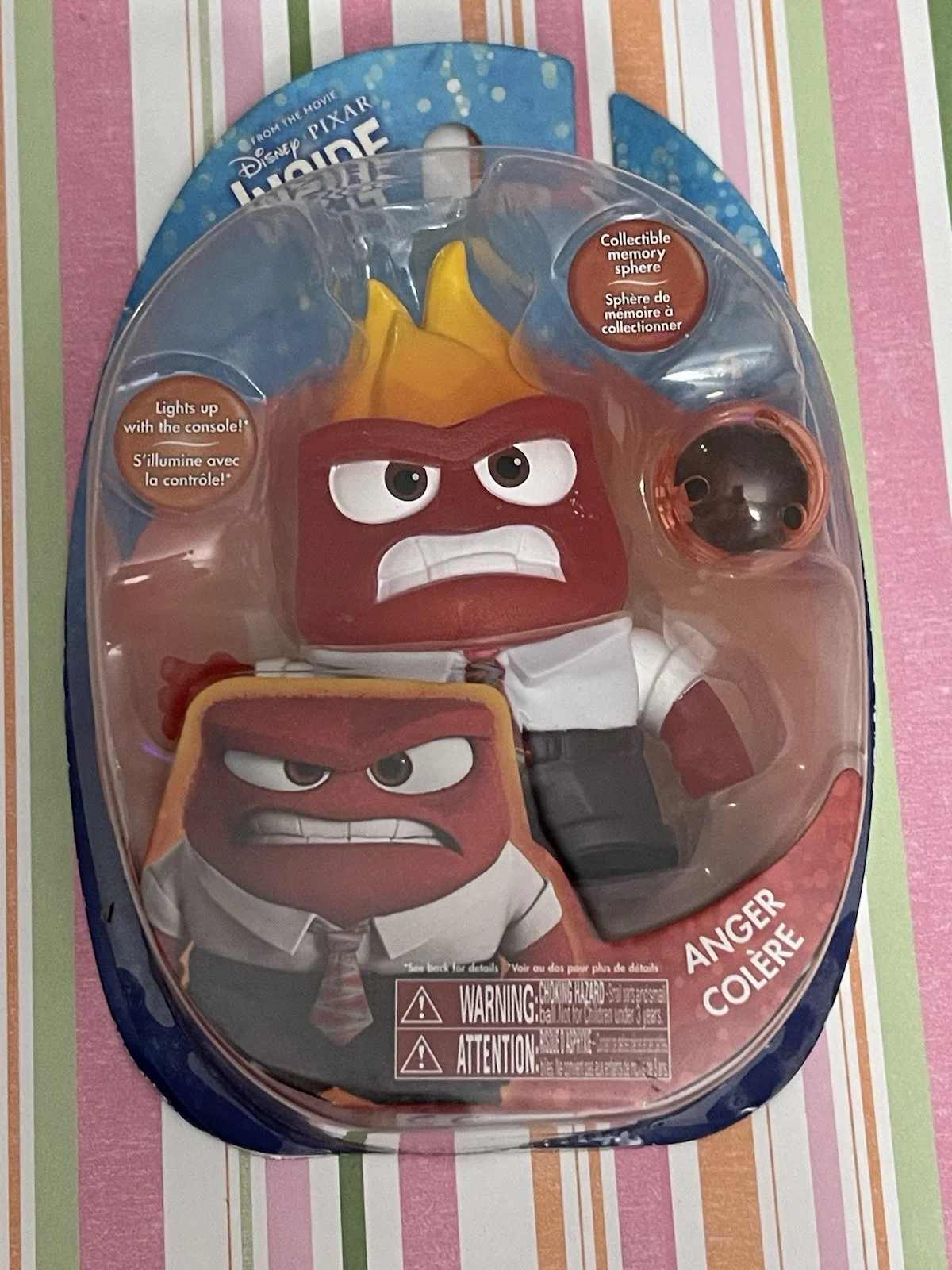 Lewis Black — NIP Lewis Black Comedian Disney Pixar Inside Out ANGER Figure Tomy Mad New