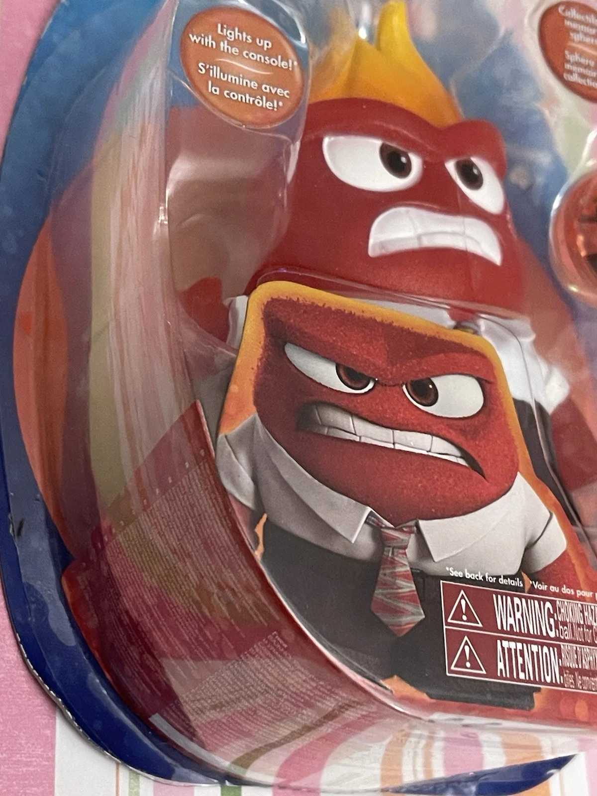 Lewis Black — NIP Lewis Black Comedian Disney Pixar Inside Out ANGER Figure Tomy Mad New, изображение 2
