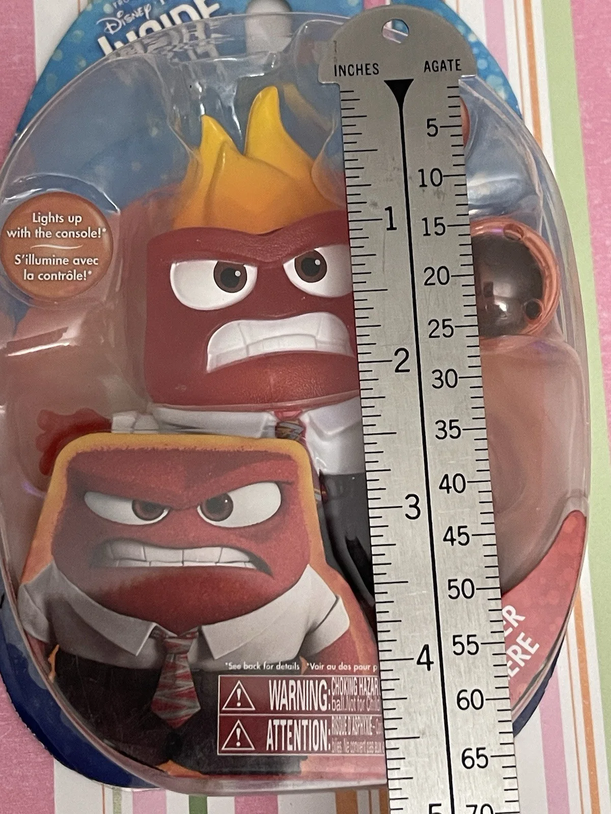 Lewis Black — NIP Lewis Black Comedian Disney Pixar Inside Out ANGER Figure Tomy Mad New, изображение 3