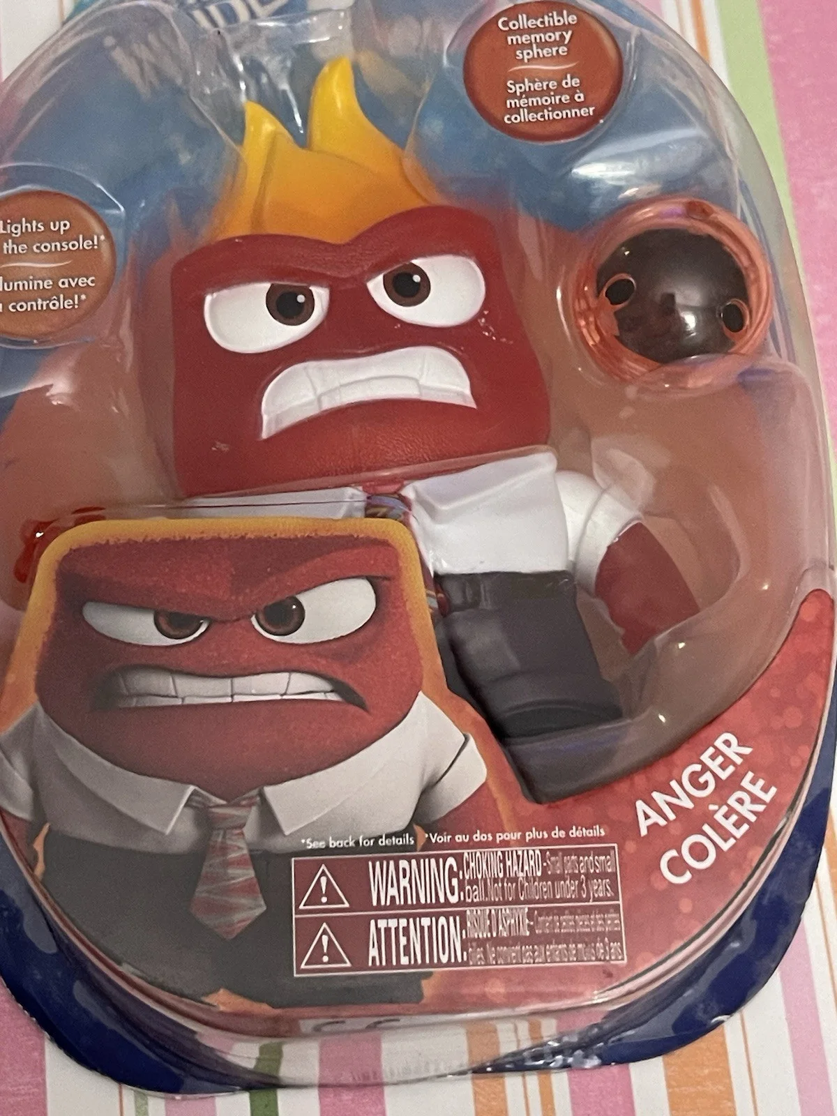 Lewis Black — NIP Lewis Black Comedian Disney Pixar Inside Out ANGER Figure Tomy Mad New, изображение 4