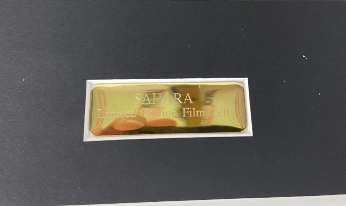Sahara Movie Original Limited Edition Authenticated 35mm Film Cell Number 1, изображение 2