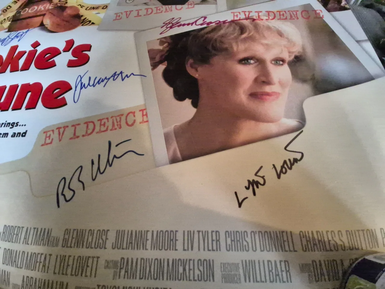 EKIM=INVENTORY — Cookie's FORTUNE--CAST SIGNED MOVIE POSTER-w/COA ekim, изображение 2