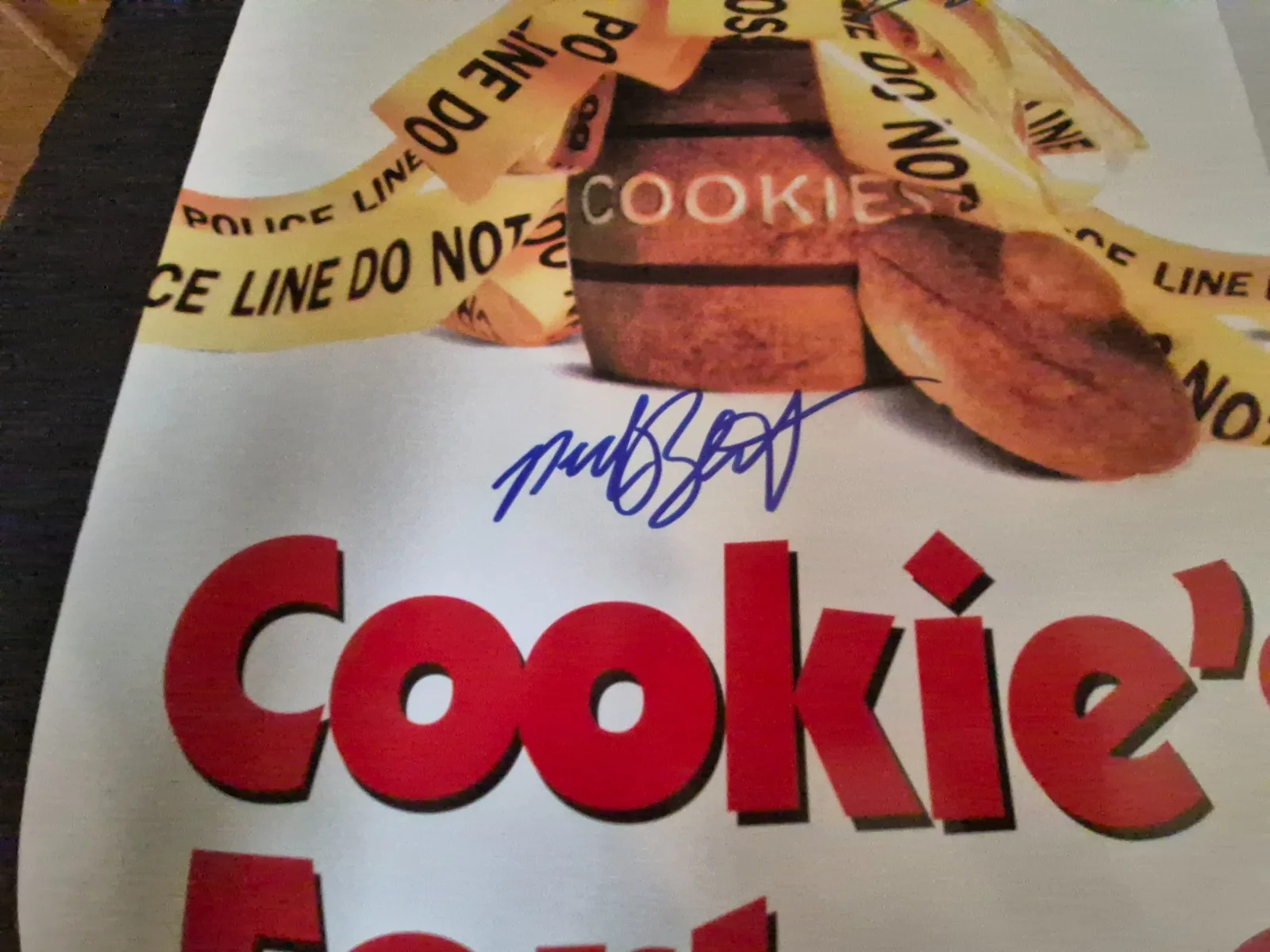 EKIM=INVENTORY — Cookie's FORTUNE--CAST SIGNED MOVIE POSTER-w/COA ekim, изображение 4