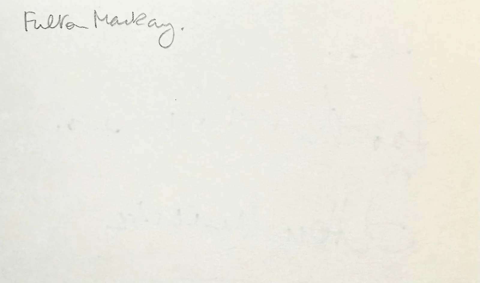 Fulton Mackay — FULTON MACKAY Signed Autographed 3x5 INDEX CARD Fraggle Rock Mess Mates PORRIDGE, изображение 4