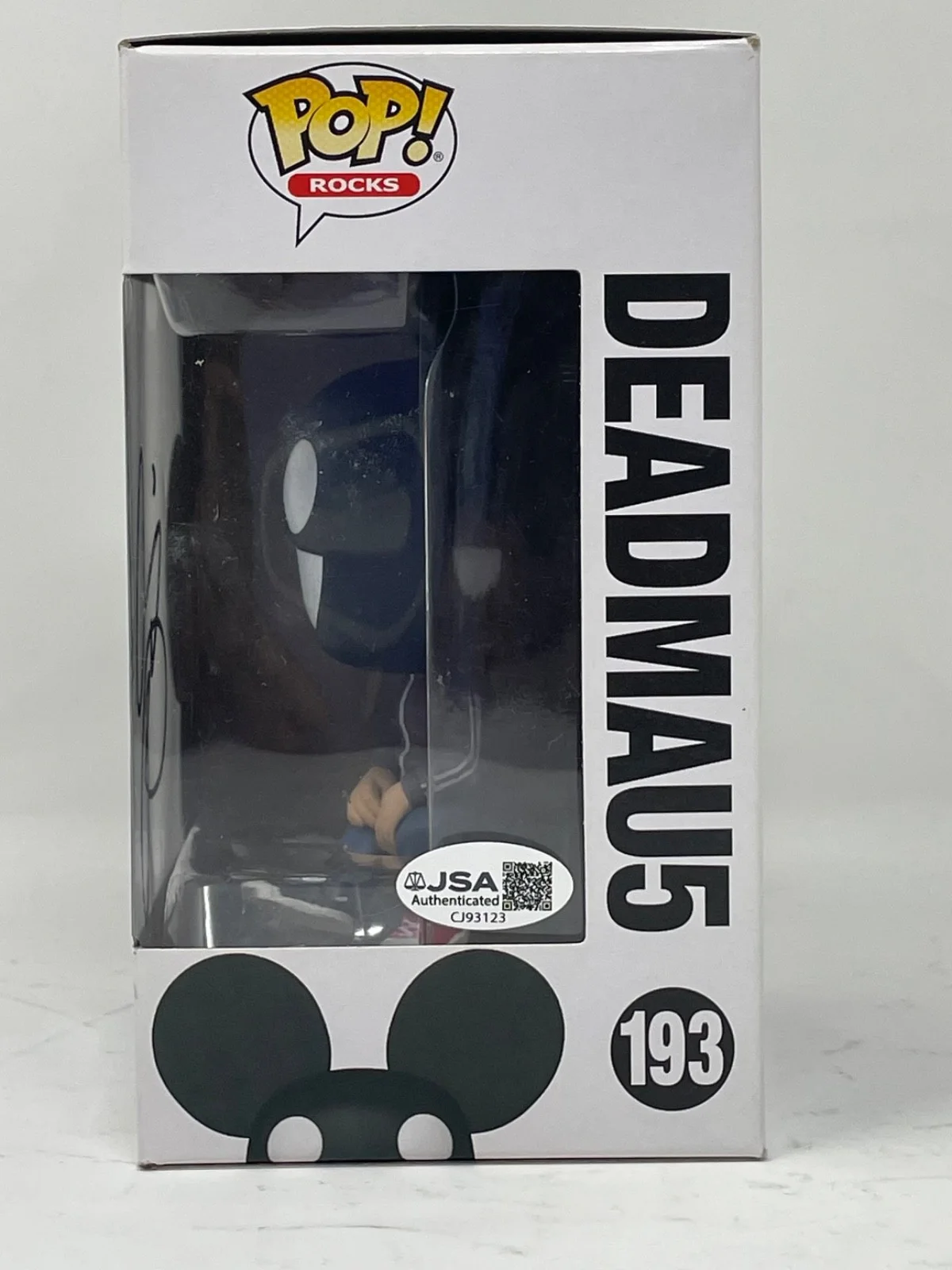 Deadmau5 Signed Autograph Funko Pop Rocks #193 Deadmaus Joel Zimmerman JSA COA, изображение 3