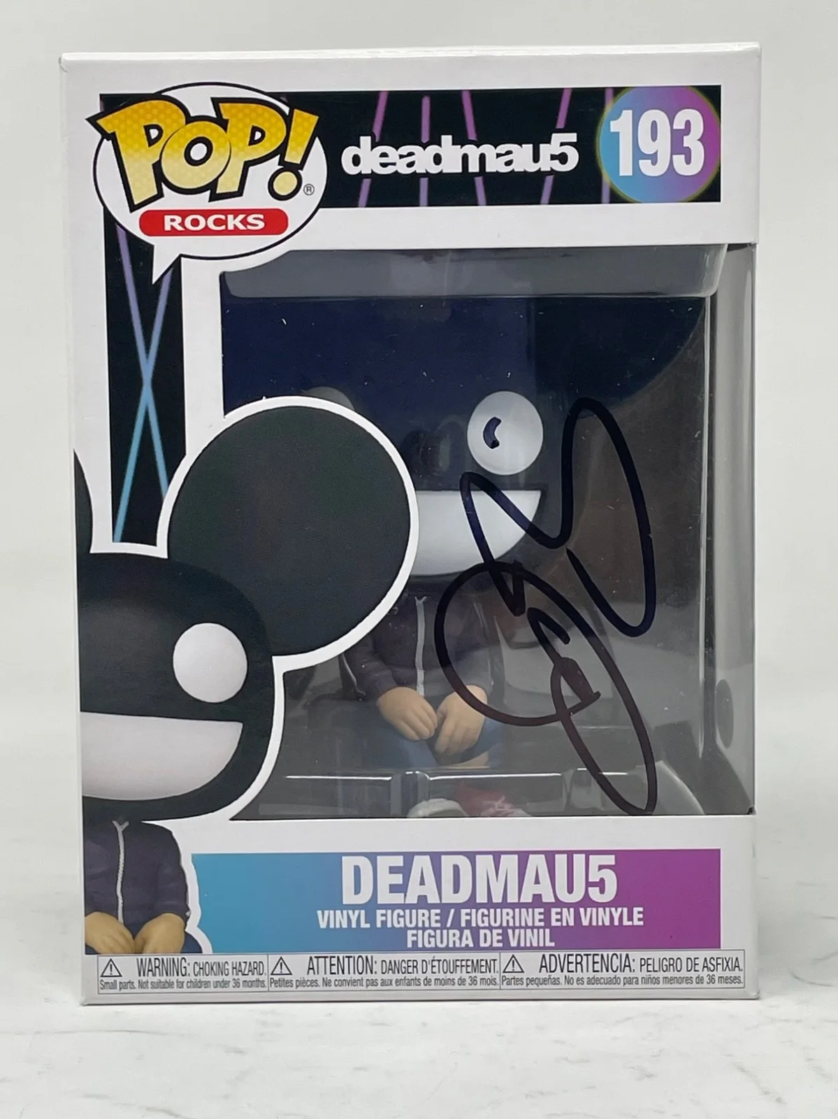 Deadmau5 Signed Autograph Funko Pop Rocks #193 Deadmaus Joel Zimmerman JSA COA, изображение 4