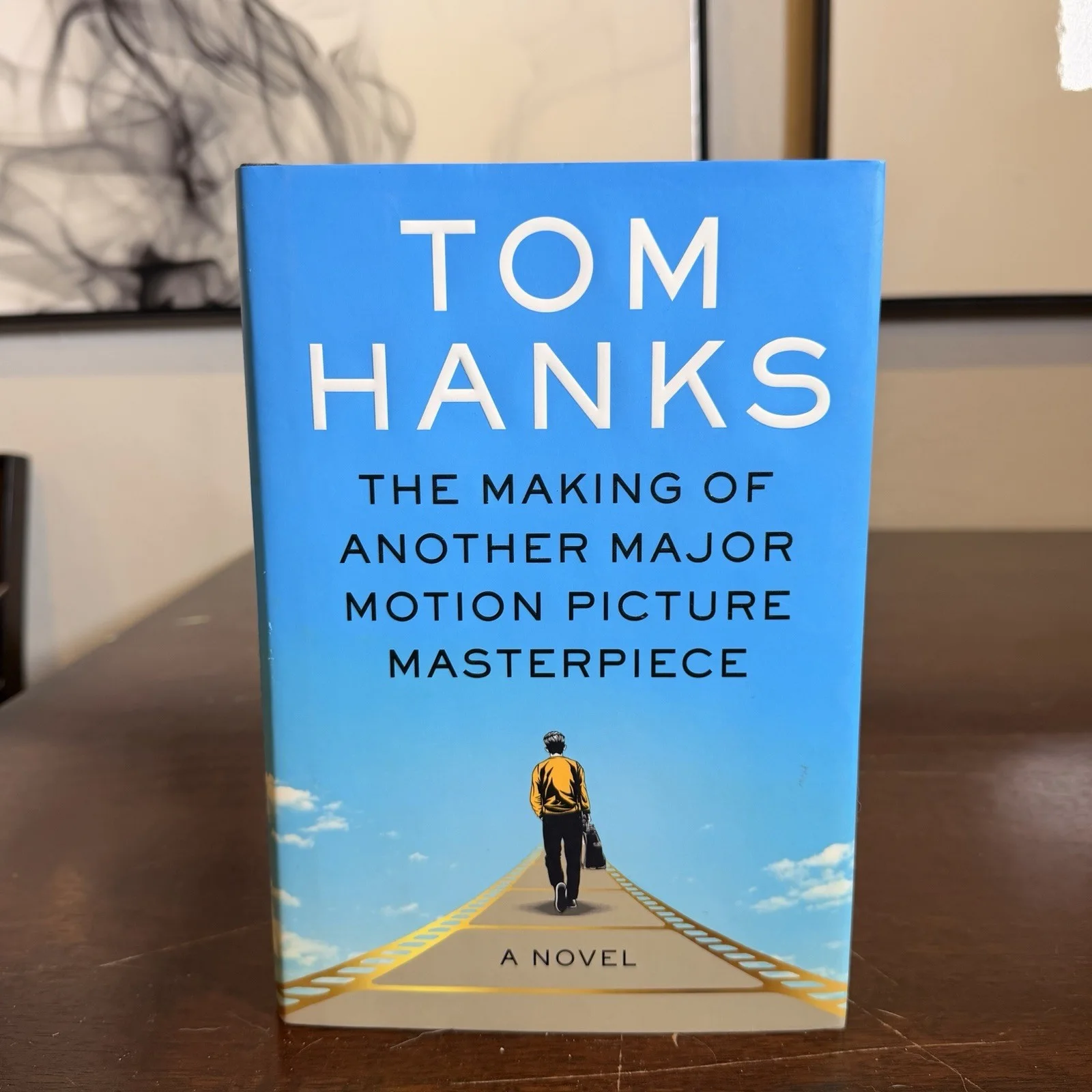 TOM HANKS toy story signed hardcover book, image 2