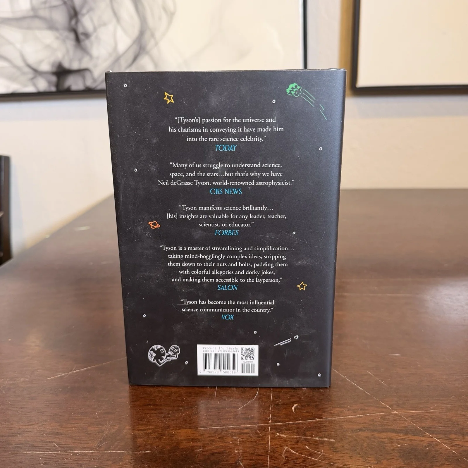 Neil DeGrasse Tyson “Just Visiting This Planet” signed edition, image 3