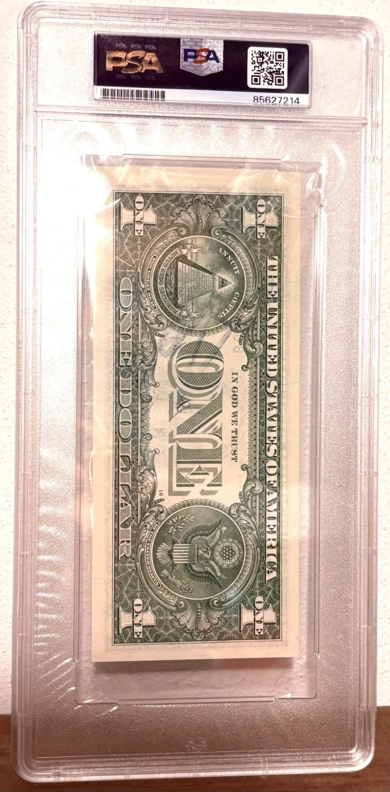 ICE-T SIGNED PSA/DNA Auto Slabbed Dollar Bill RAP HIP HOP, image 4