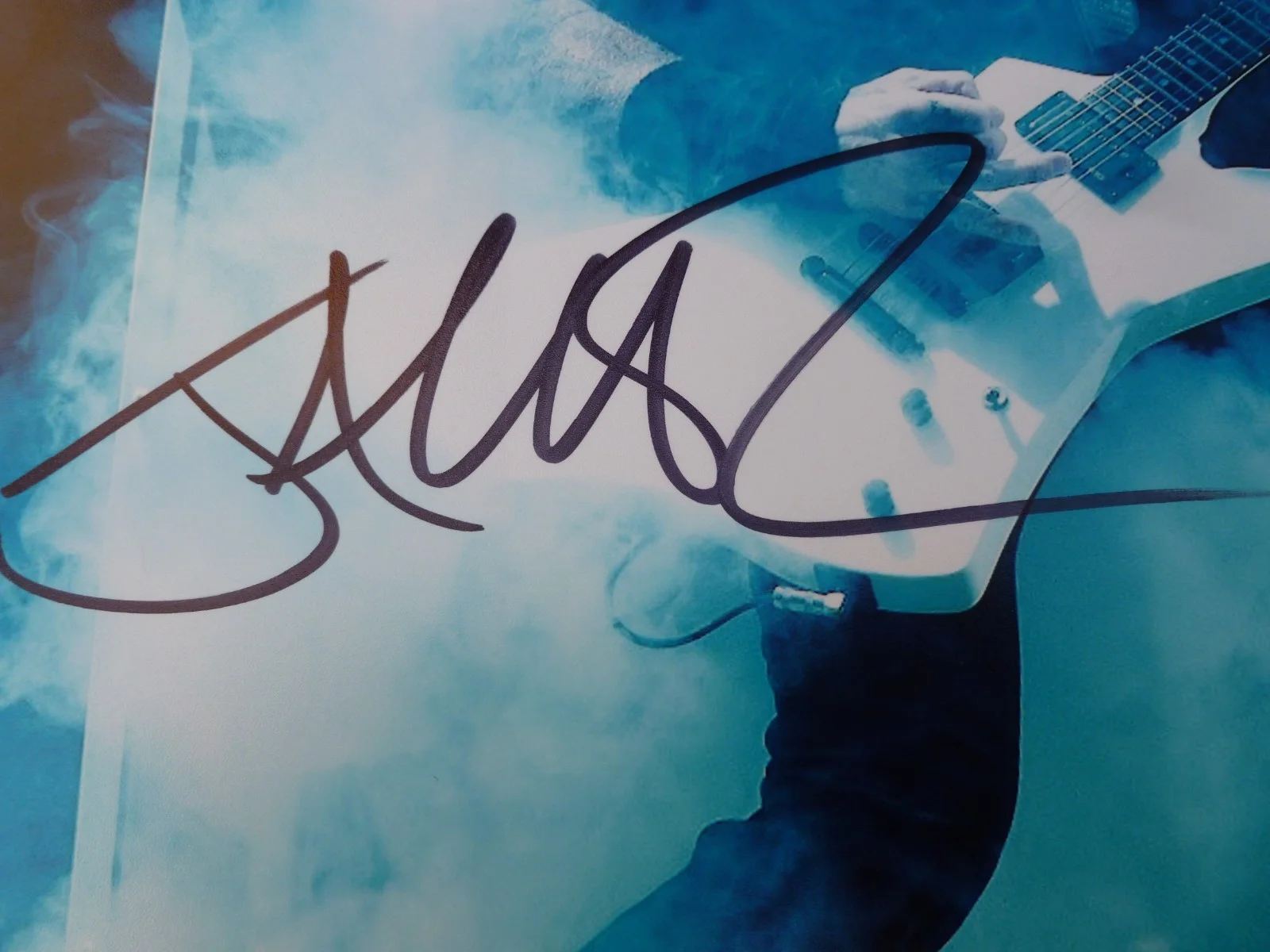 James Hetfield Lead guitarist From "Metallica"" 8X10 Photo W/ #`d COA, изображение 3