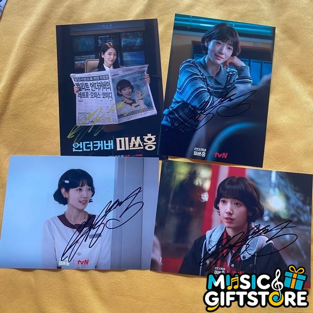 Miss Undercover Boss Park Shin Hye Autographed Photo K-Drama K-POP 4*6 2026 #MUG, изображение 2