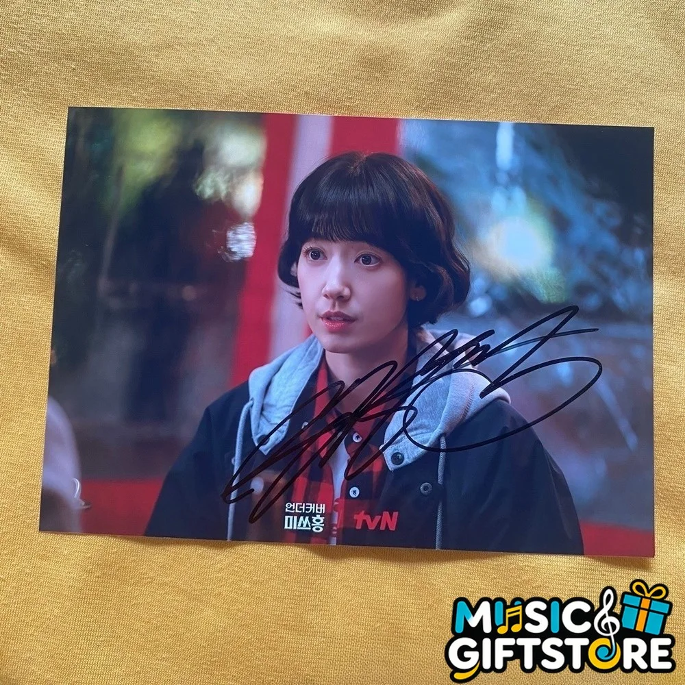 Miss Undercover Boss Park Shin Hye Autographed Photo K-Drama K-POP 4*6 2026 #MUG, изображение 5