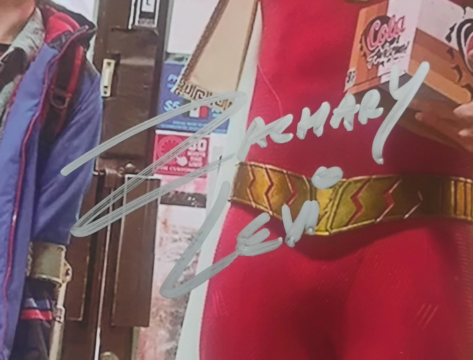 Zachary Levi Hand Signed Autograph 8x10 Photo COA Shazam NO US TARIFFS, image 3