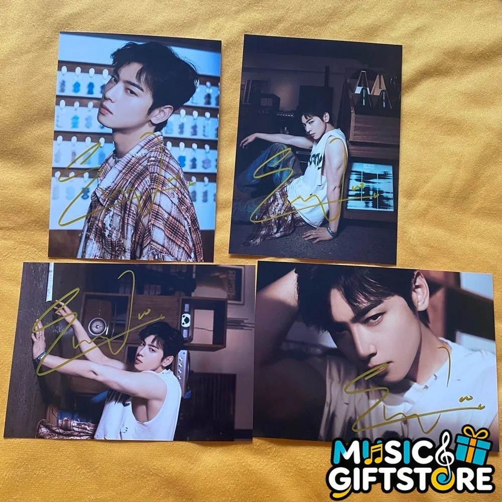 ASTRO Cha EunWoo Autographed Photo ELSE Autographs K-POP Collectibles 202601 #MU, image 2