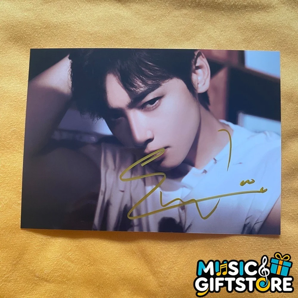 ASTRO Cha EunWoo Autographed Photo ELSE Autographs K-POP Collectibles 202601 #MU, image 3