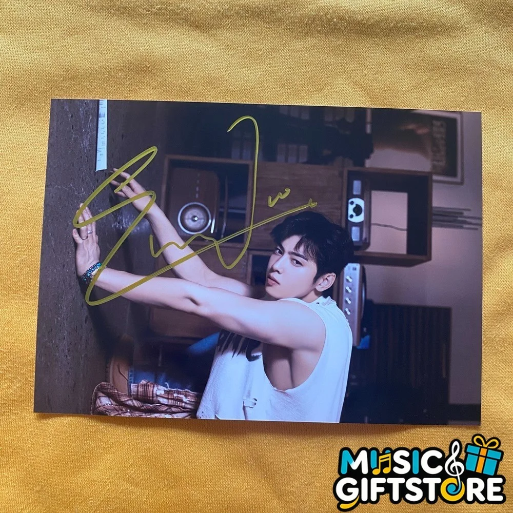 ASTRO Cha EunWoo Autographed Photo ELSE Autographs K-POP Collectibles 202601 #MU, image 5