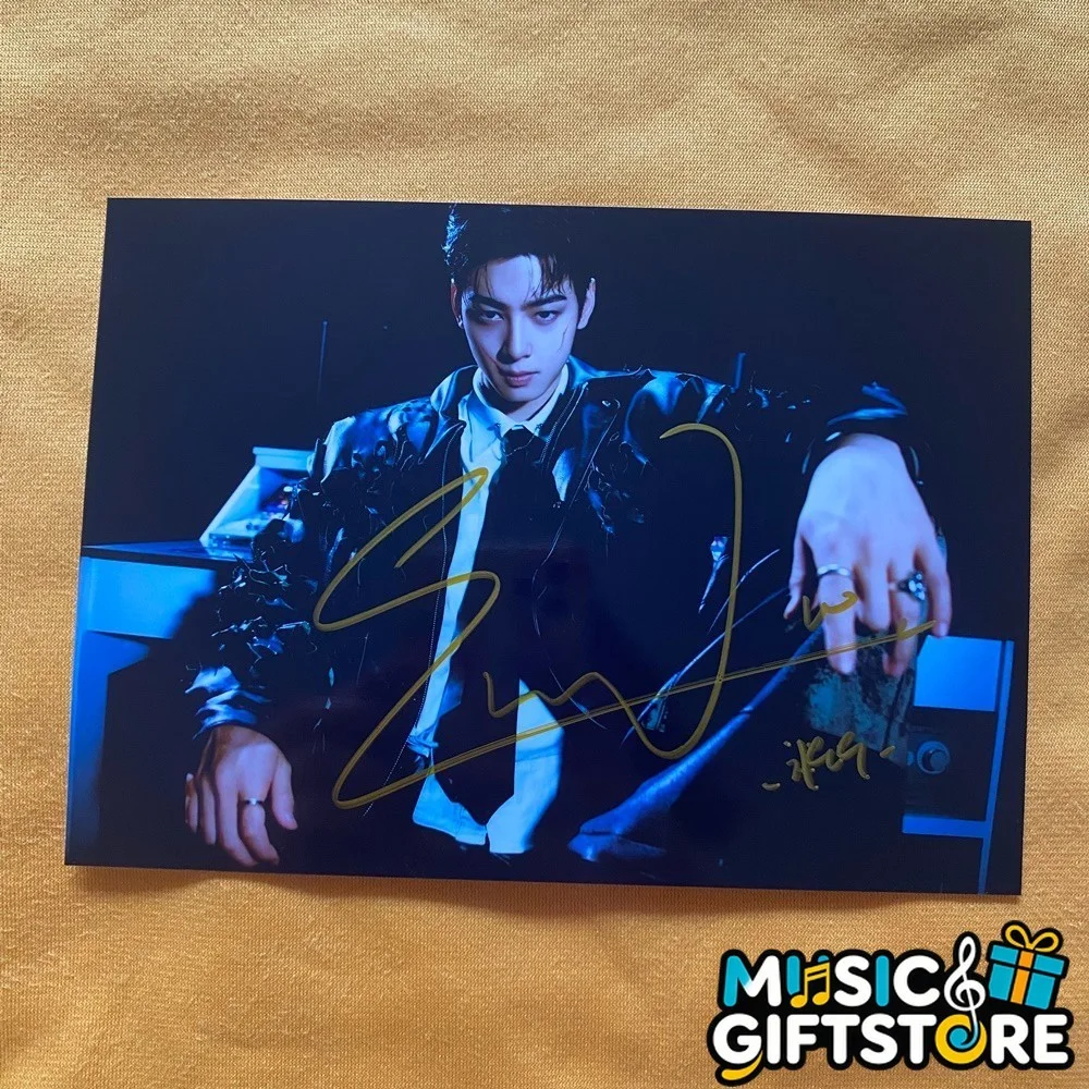 ASTRO Cha EunWoo Autographed Photo ELSE Autographs K-POP Collectibles 202602 #MU, image 3