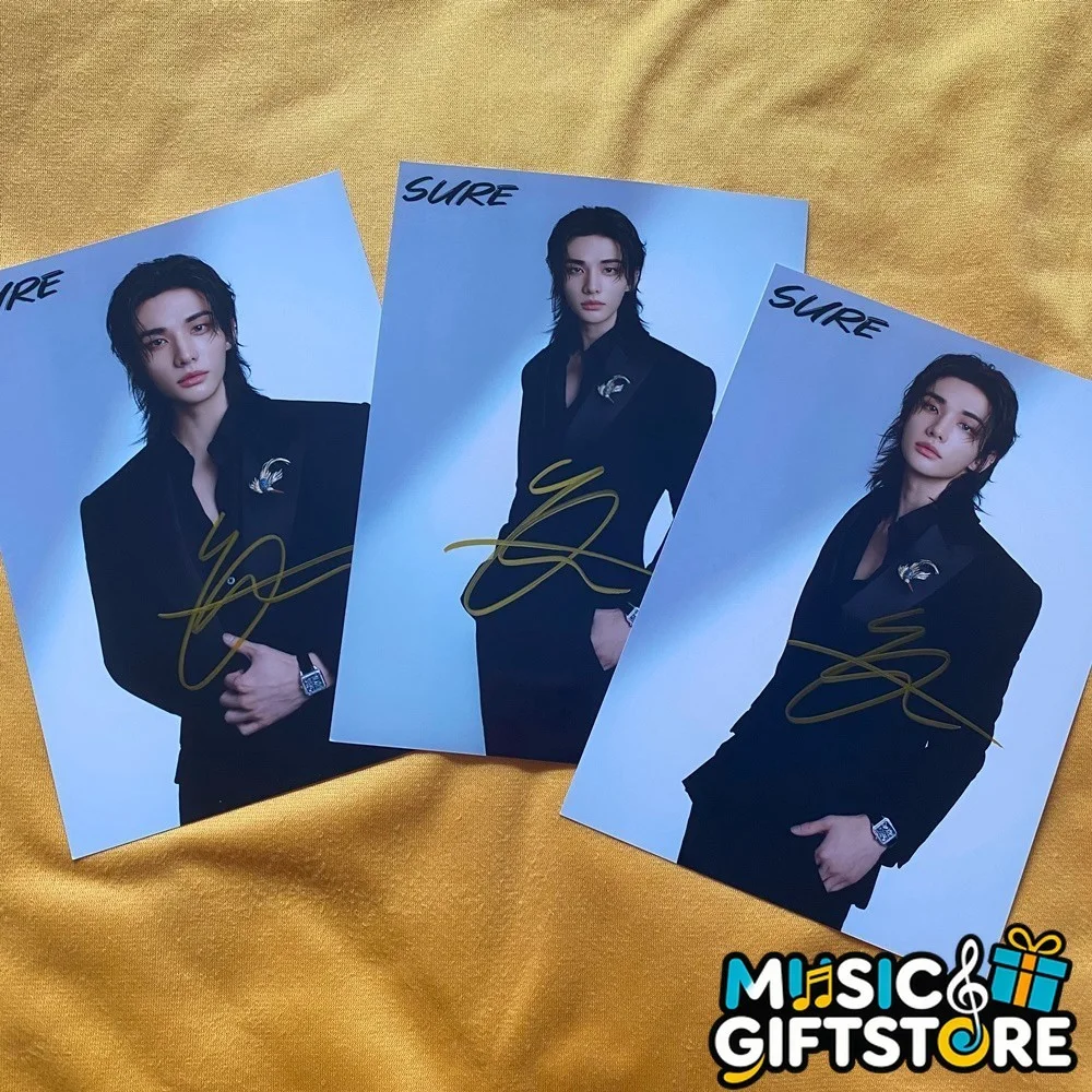 SKZ STRAY KIDS Hwang Hyun-Jin AUTOGRAPHED SIGNED Photo 4*6 K-POP 2026 #MUGS, изображение 2