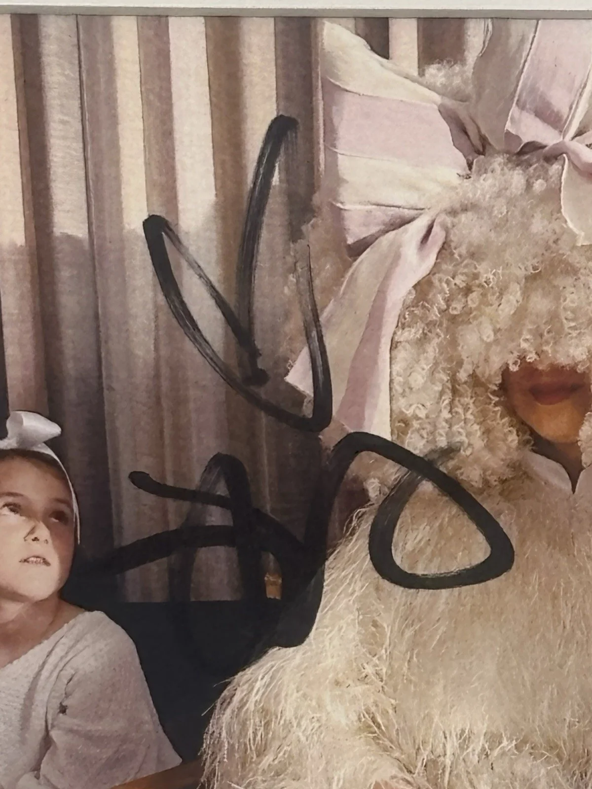 SIA REASONABLE WOMAN SIGNED CD AUTOGRAPHED FRAMED & MATTED JSA COA AV04681 RARE, изображение 3