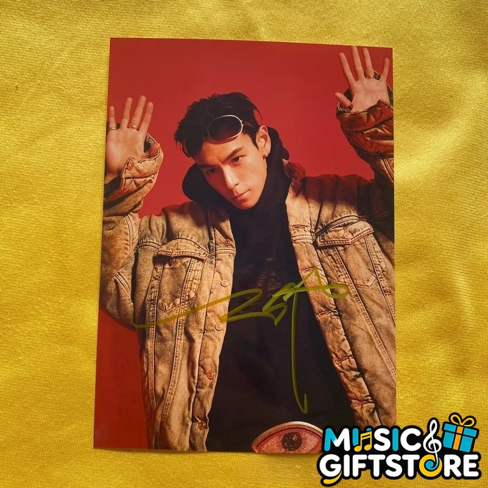 BIGBANG T.O.P TOP Autographed Signed Photo PIcture K-POP Collection 2026b #MUGS, изображение 3