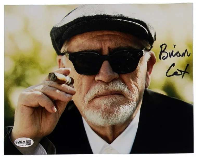 Brian Cox — Brian Cox AUTO 8X10 Photo JSA COA Succession