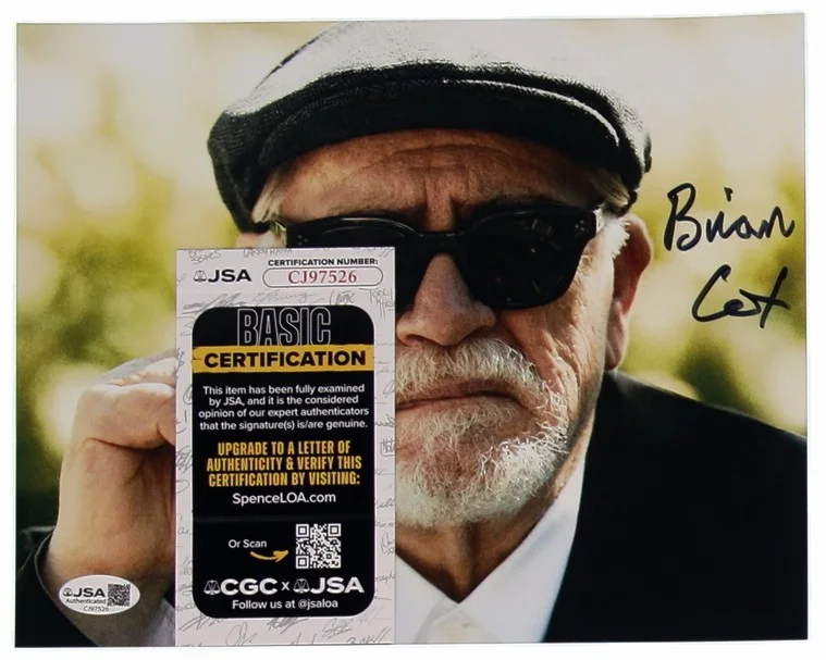 Brian Cox — Brian Cox AUTO 8X10 Photo JSA COA Succession, image 2