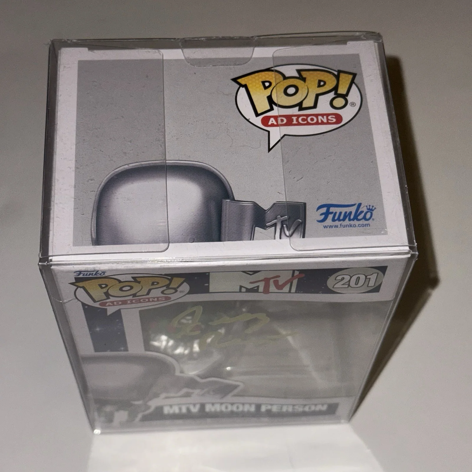 Funko Pop MTV Moon Person #201 Signed by Jeffrey Reddick JSA Authenticated, image 5