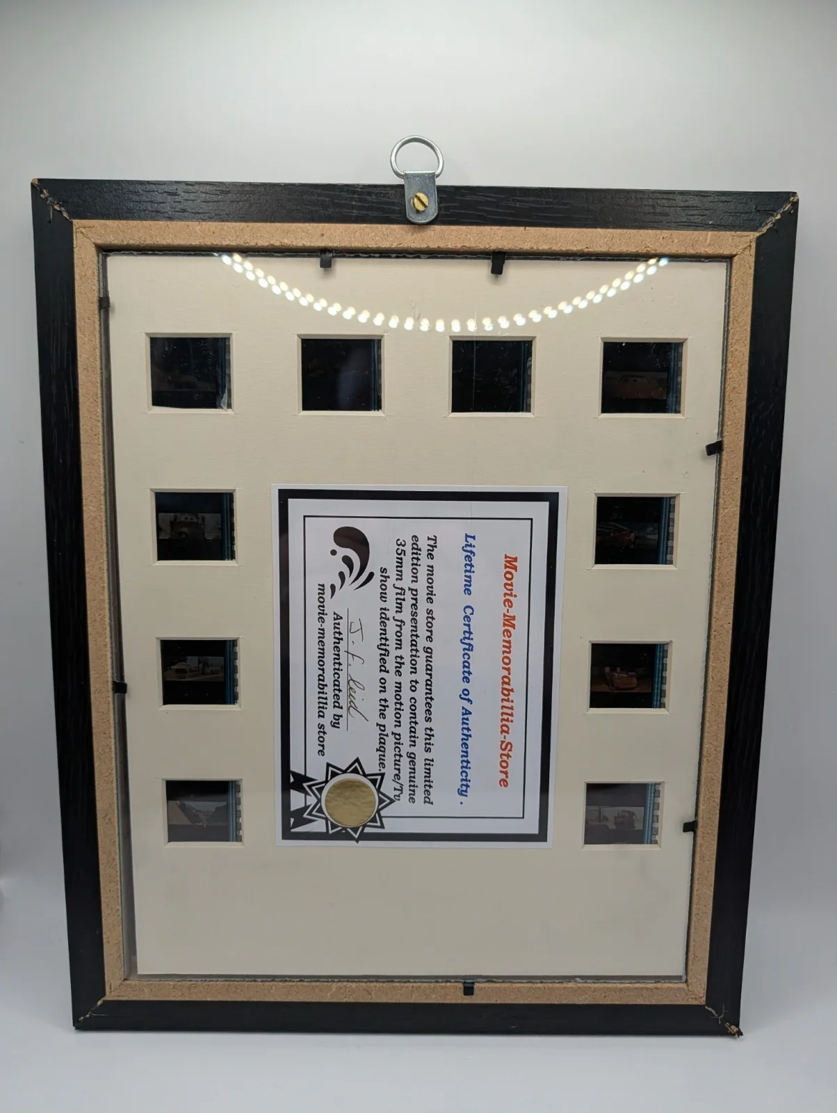 Disneys Cars 10"x8" 35mm Film Cell Display Limited Edition 7/10 Framed With COA, изображение 3