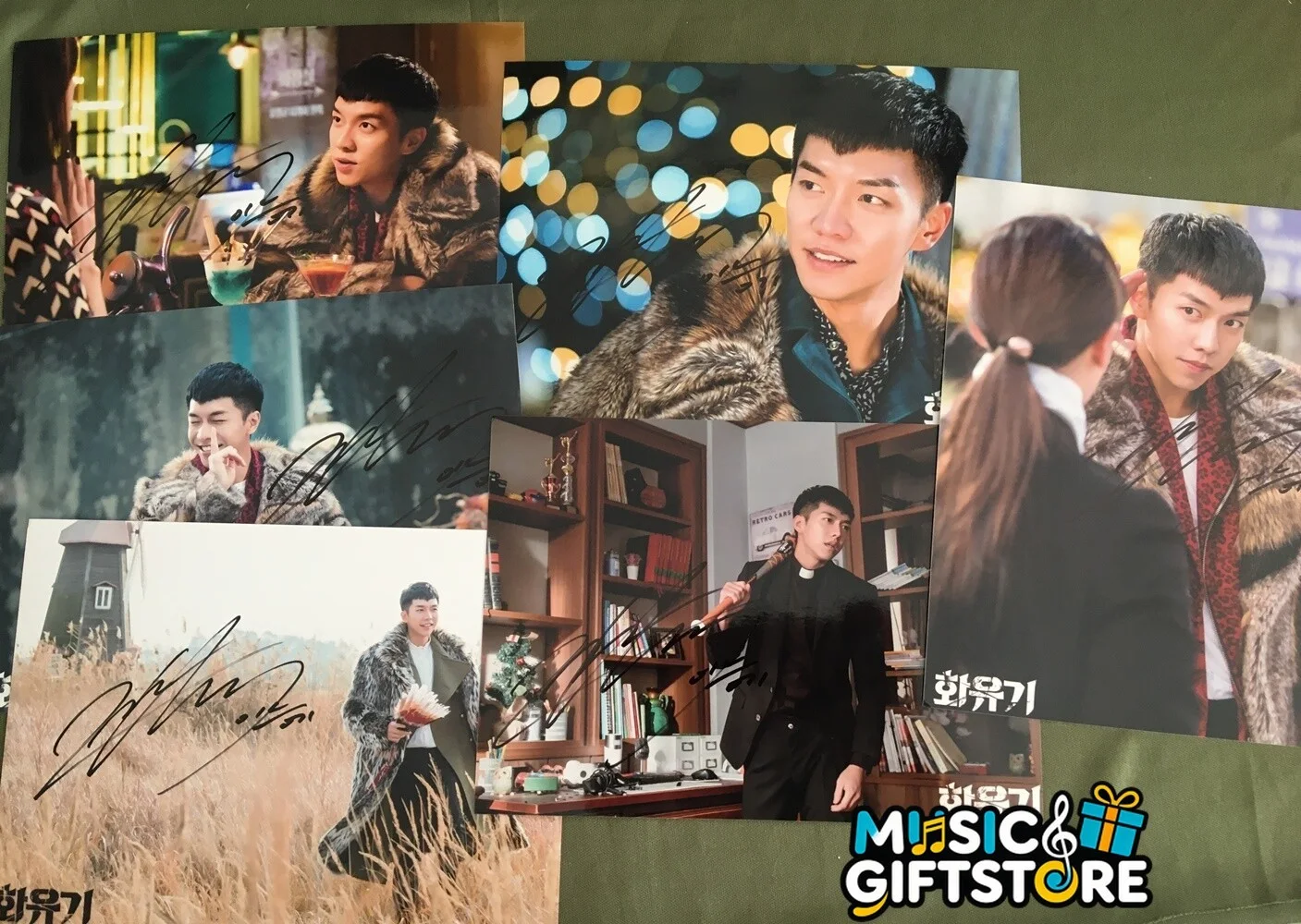 A Korean Odyssey Hwayugi Lee Seung Gi Autographed Signed Photo 4*6 2017 #MUGS, изображение 2