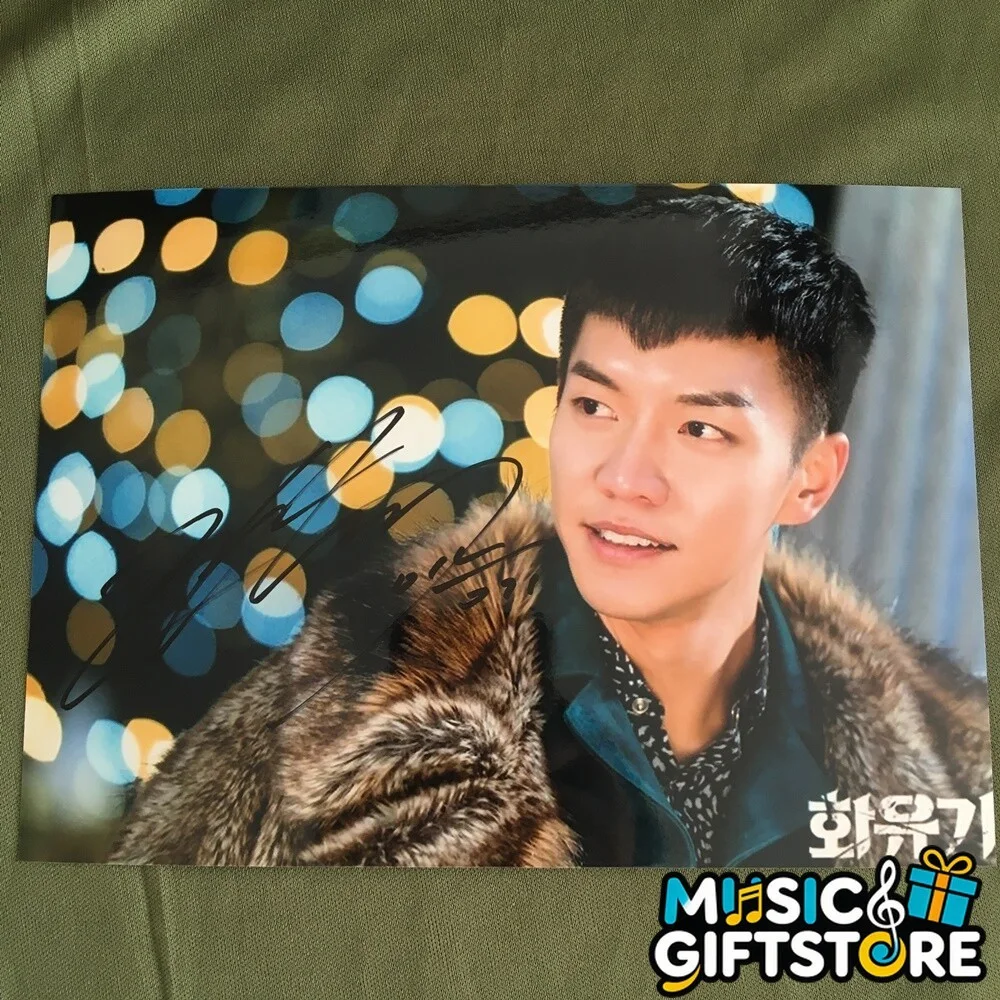 A Korean Odyssey Hwayugi Lee Seung Gi Autographed Signed Photo 4*6 2017 #MUGS, изображение 3