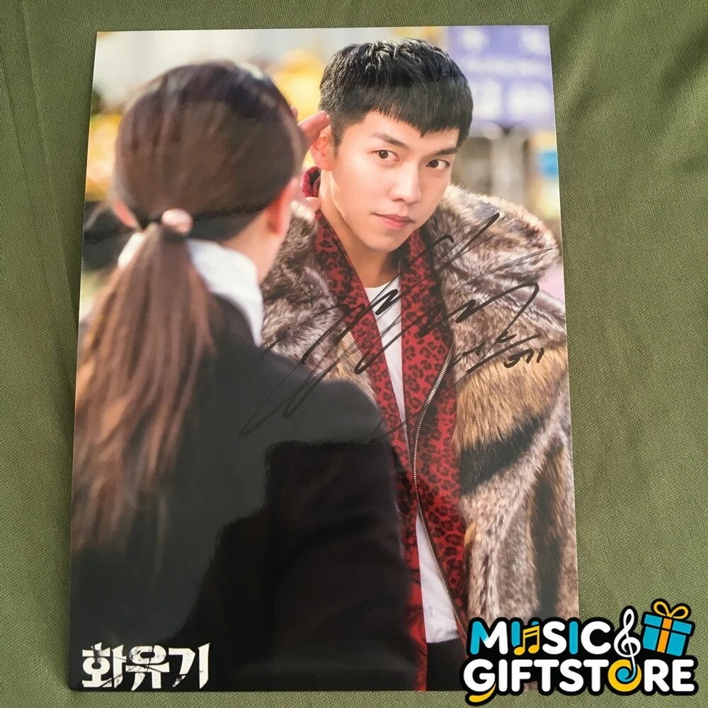 A Korean Odyssey Hwayugi Lee Seung Gi Autographed Signed Photo 4*6 2017 #MUGS, изображение 5