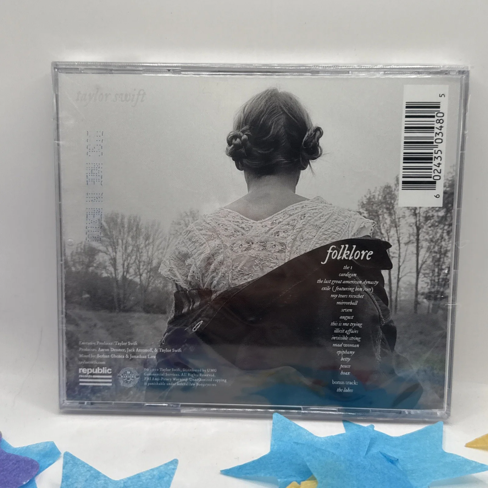 Taylor Swift SIGNED Folklore Dorito Heart CD Authentic New Open, image 4