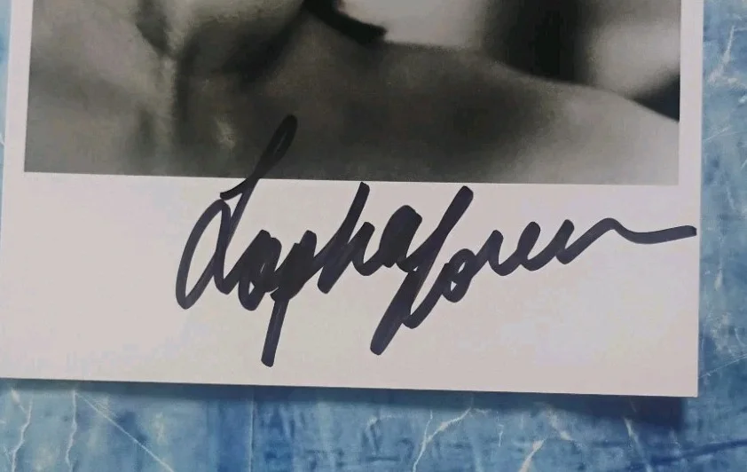 Sophia Loren Hand Signed Autograph Photo COA - NO US TARIFFS, image 3