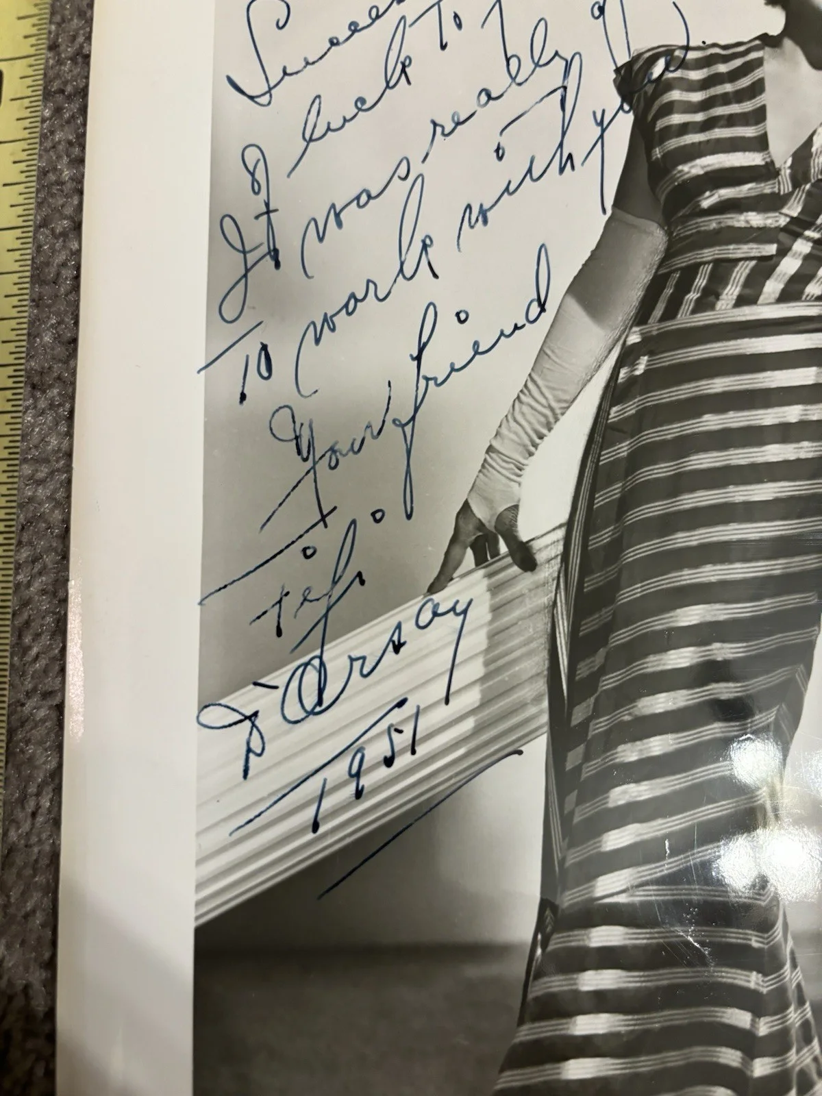 Fifi D’orsay Movie Actress Signed Autograph 8x10 Photo Please Read, image 3