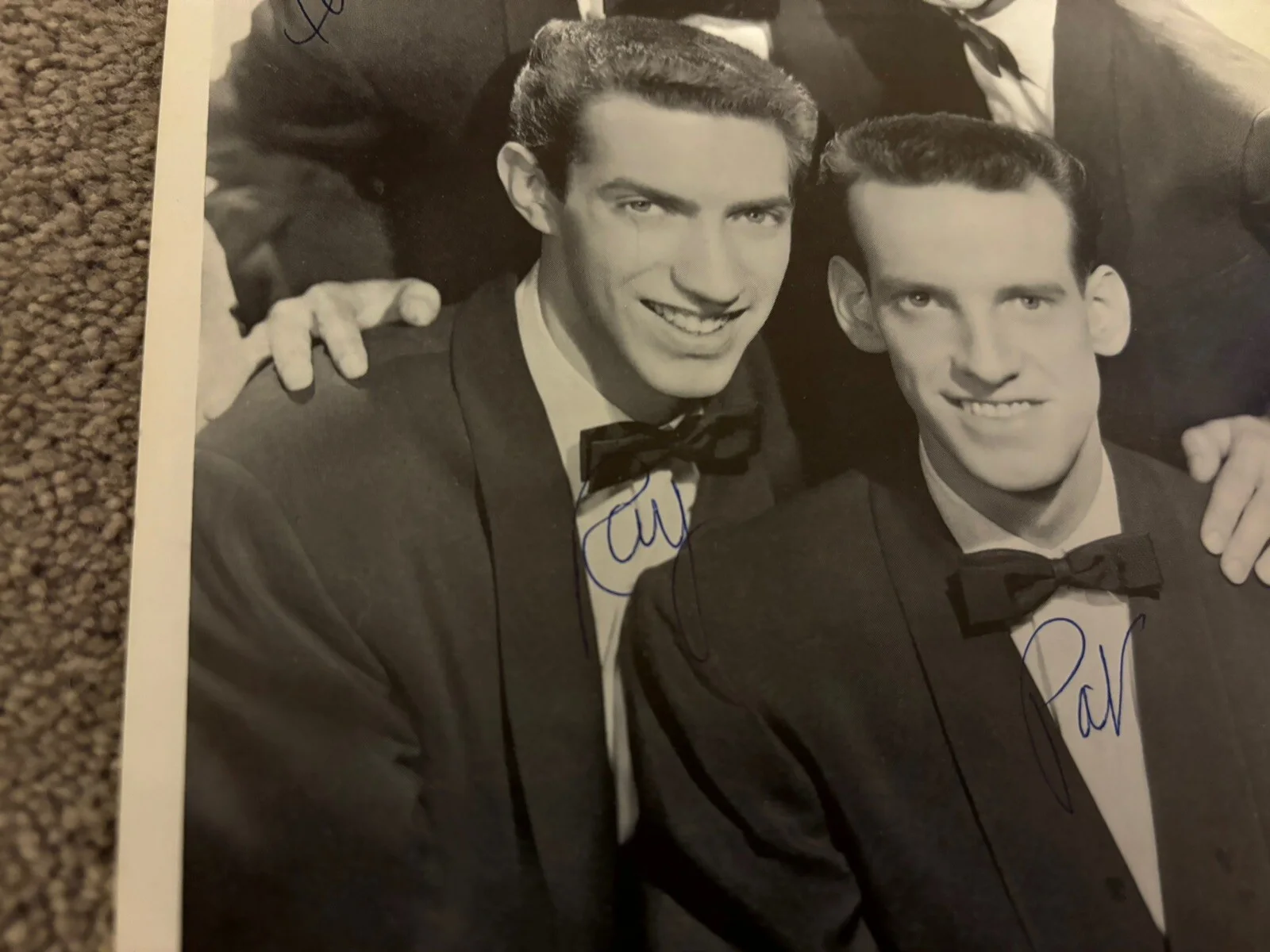 The Crew Cuts Music Band Signed Autograph Vintage 8x10 Promo Photo Please Read, image 5