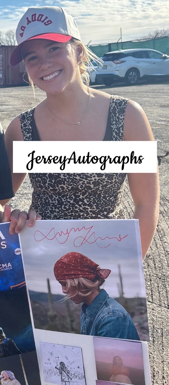 Avery Anna Autographed/Signed forgive, forget 12x12 Album Flat Photo Exact Proof, image 2