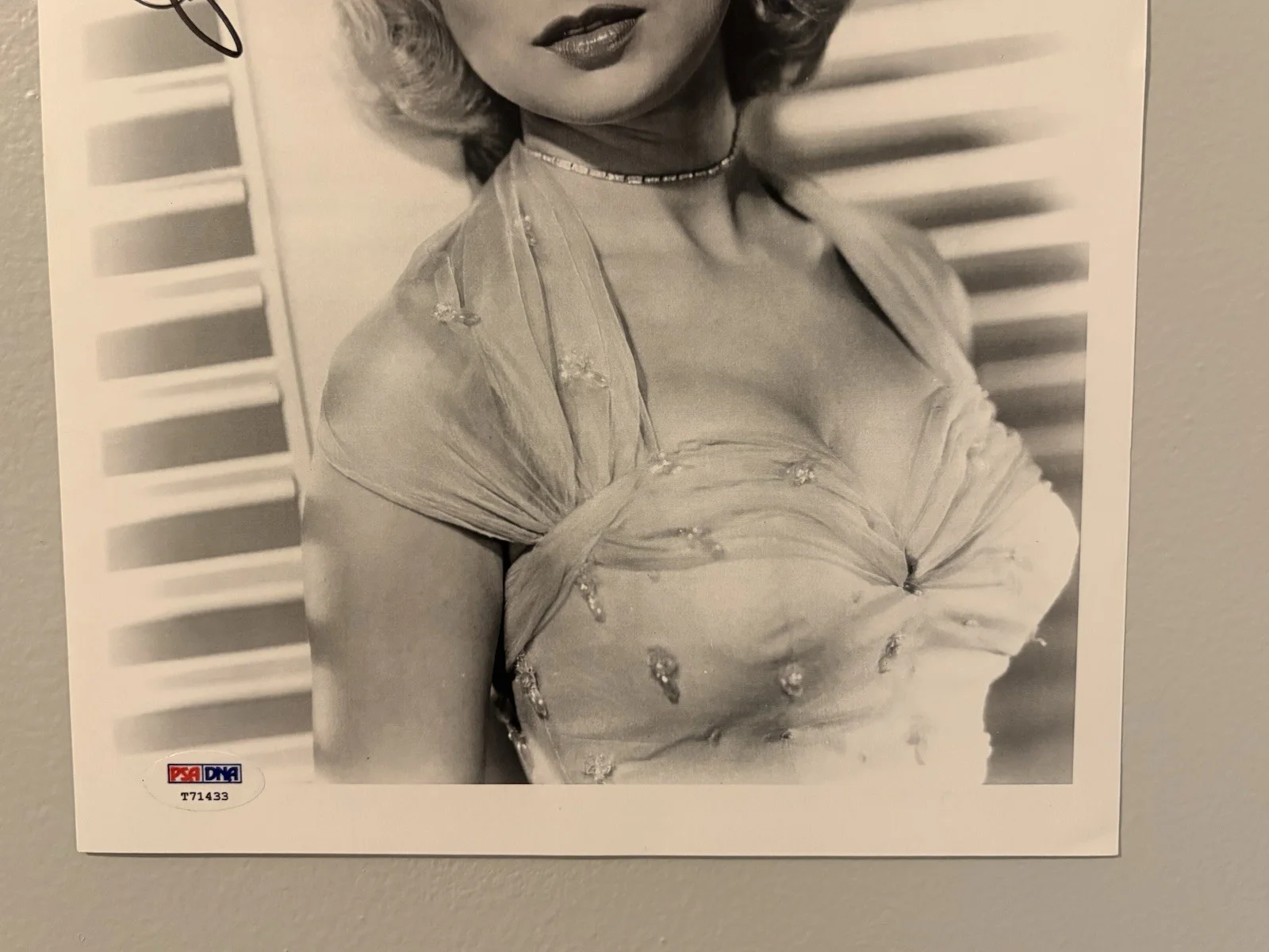 Janet Leigh — Janet Leigh PSA DNA COA Autograph 8x10 Photo Signed Psycho Hitchcock, image 4