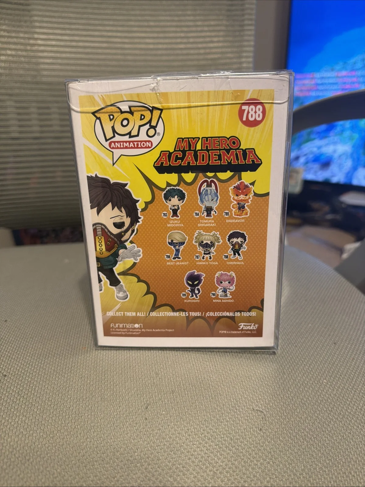 KELLEN GOFF — KELLEN GOFF Signed MY HERO ACADEMIA OVERHAUL FUNKO POP Vinyl JSA COA, изображение 4