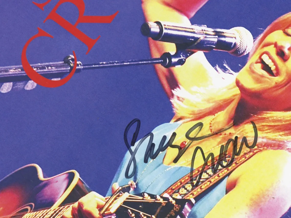 Sheryl Crow autographed concert poster 2015, image 2