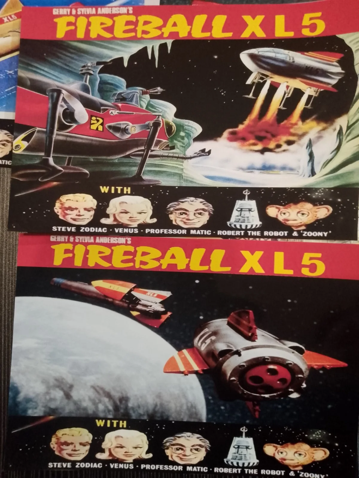 Gerry Anderson's Fireball XL5. 12 Glossy Unofficial 7x5ins Lobby Cards. New., изображение 4
