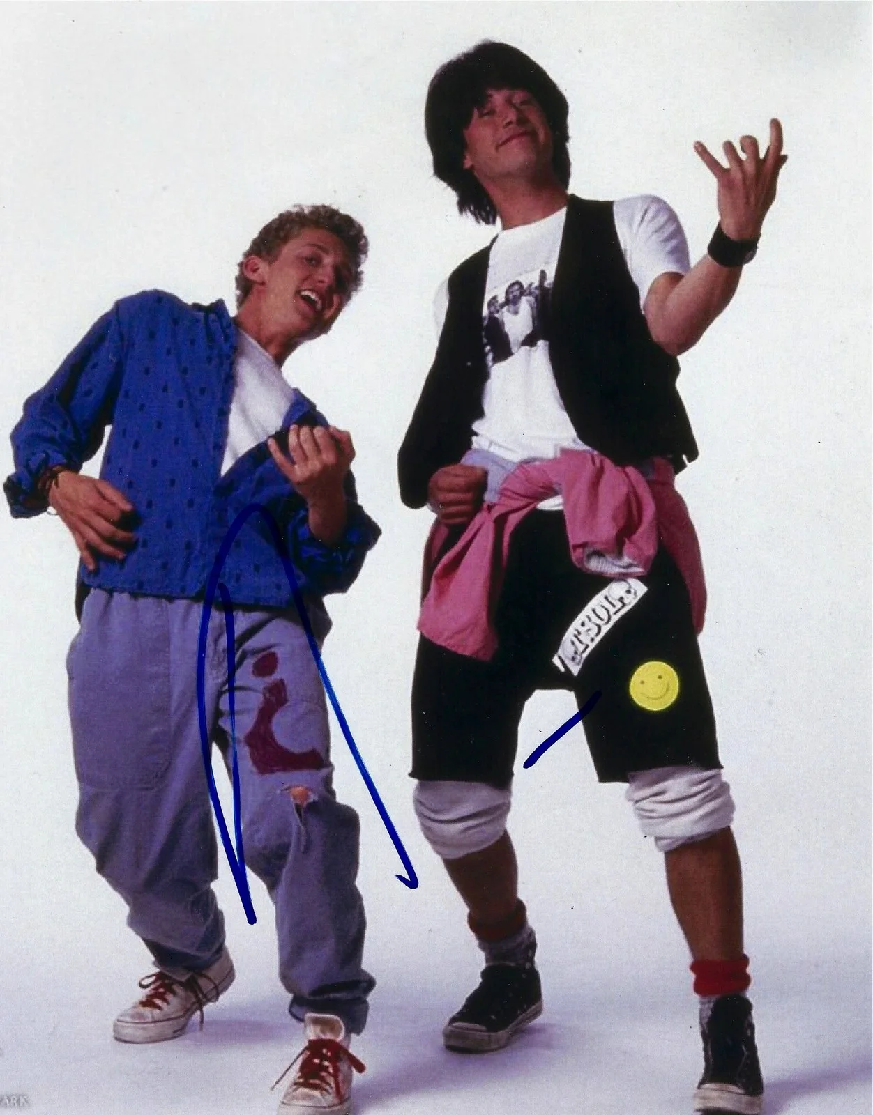 Alex Winter — Alex Winter signed Bill & Ted's Excellent Adventure 8x10 photo - Video Proof