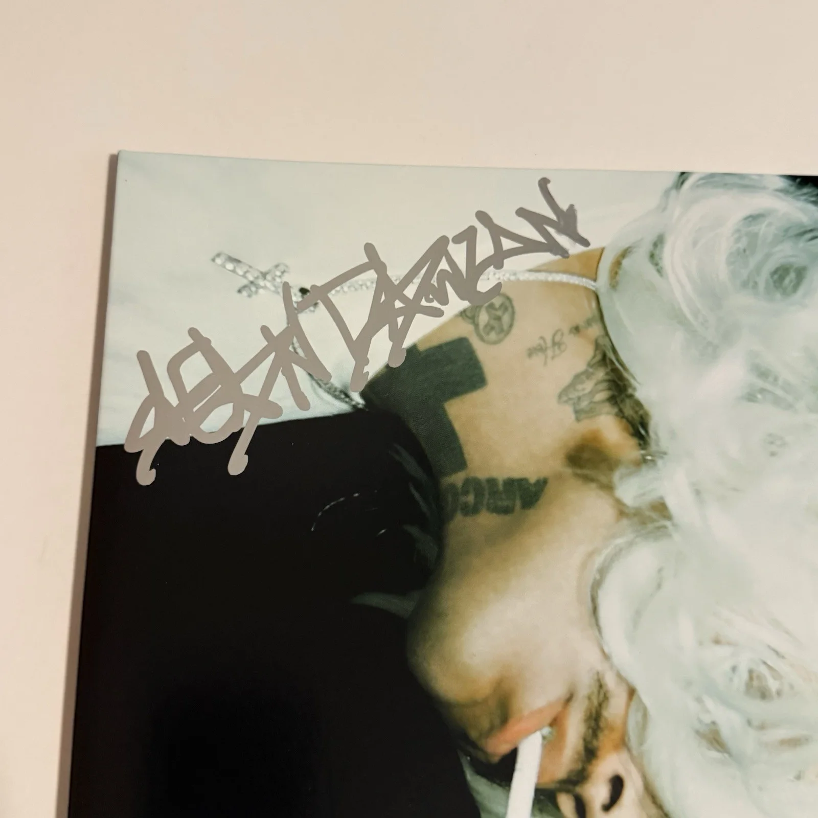 JEAN DAWSON SIGNED GLIMMER OF GOD VINYL RECORD JSA COA, image 2