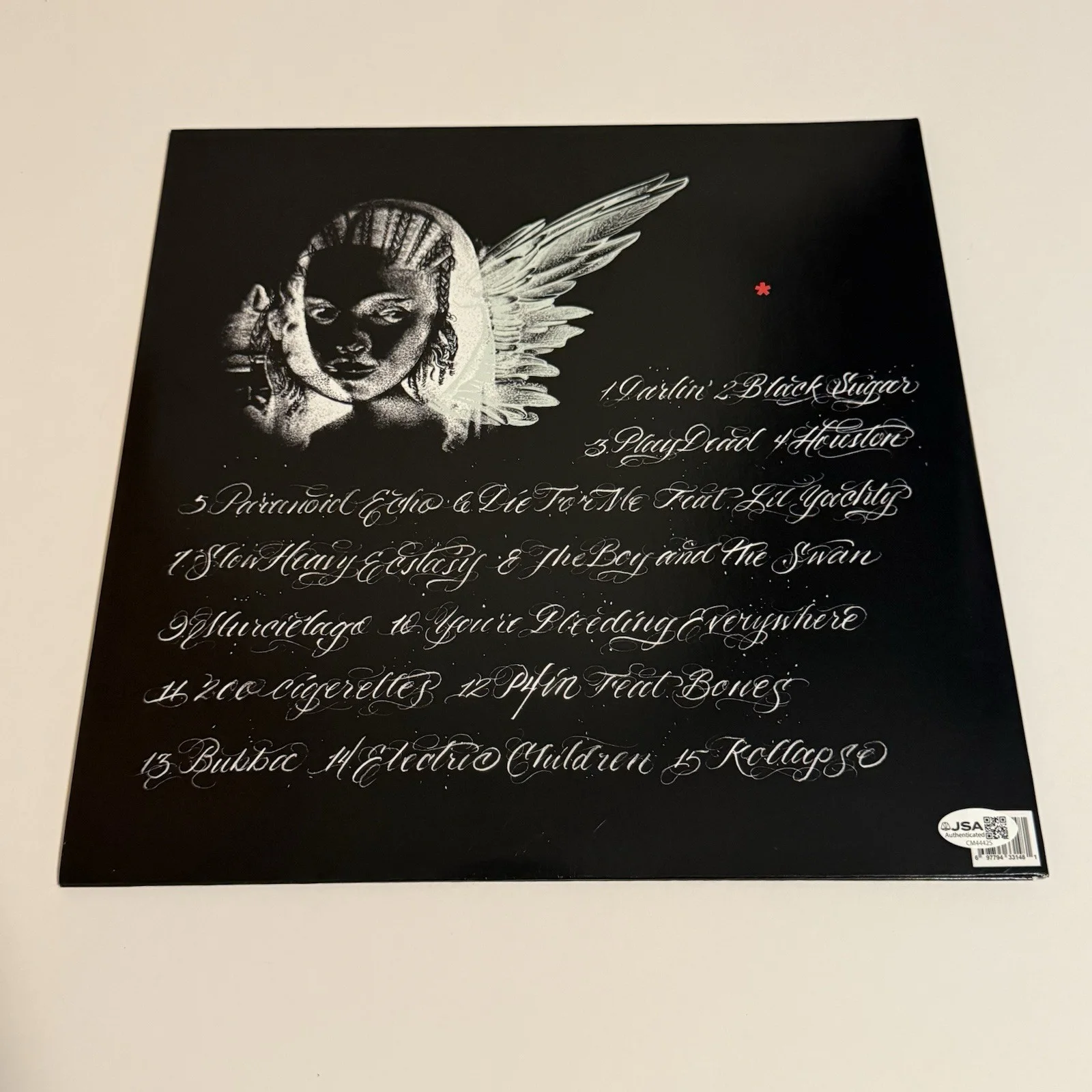 JEAN DAWSON SIGNED GLIMMER OF GOD VINYL RECORD JSA COA, image 3