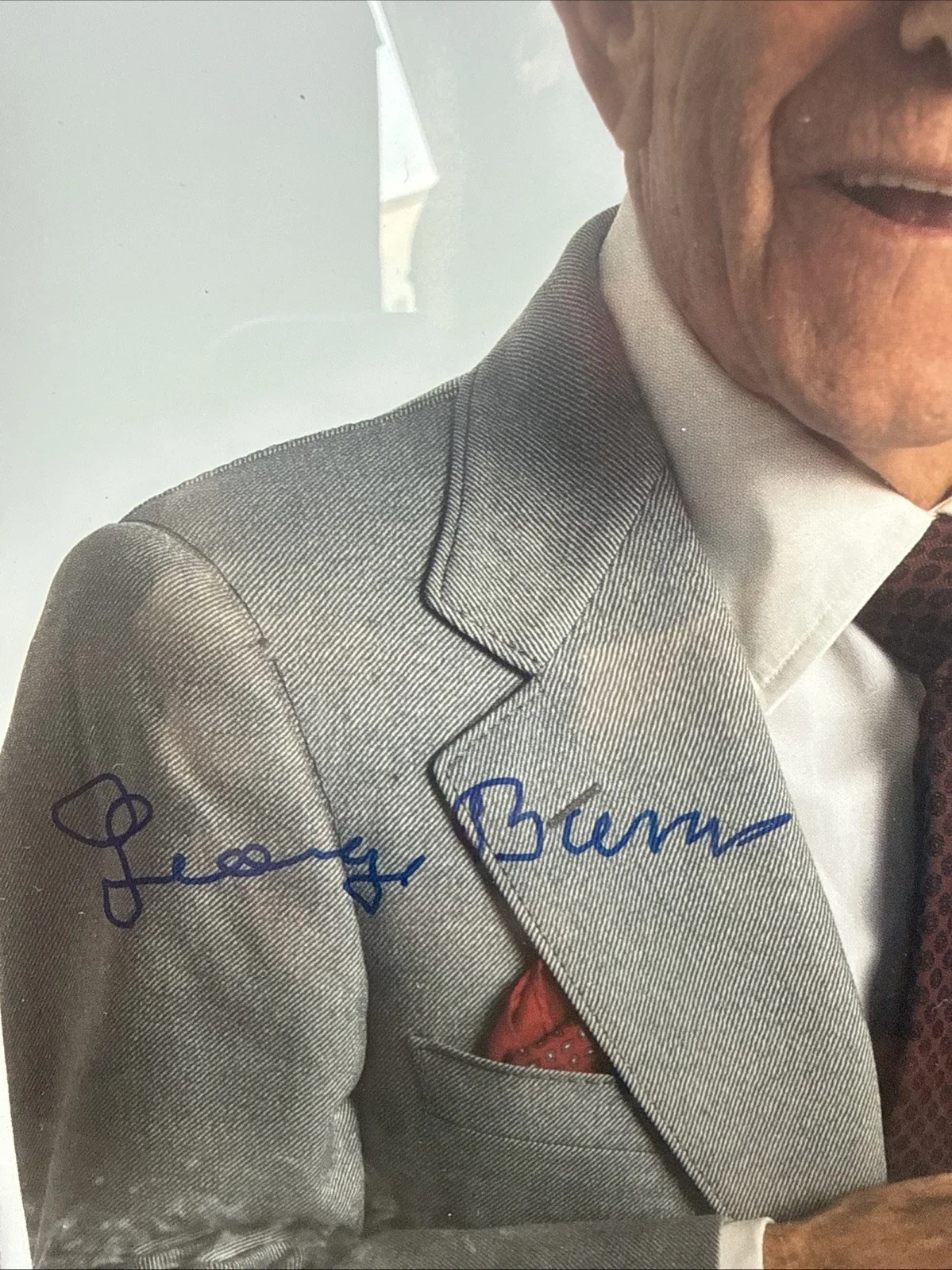 George Burns — George Burns Autograph Signed 8x10 Photo Framed w/ COA LE 597/2500, изображение 3