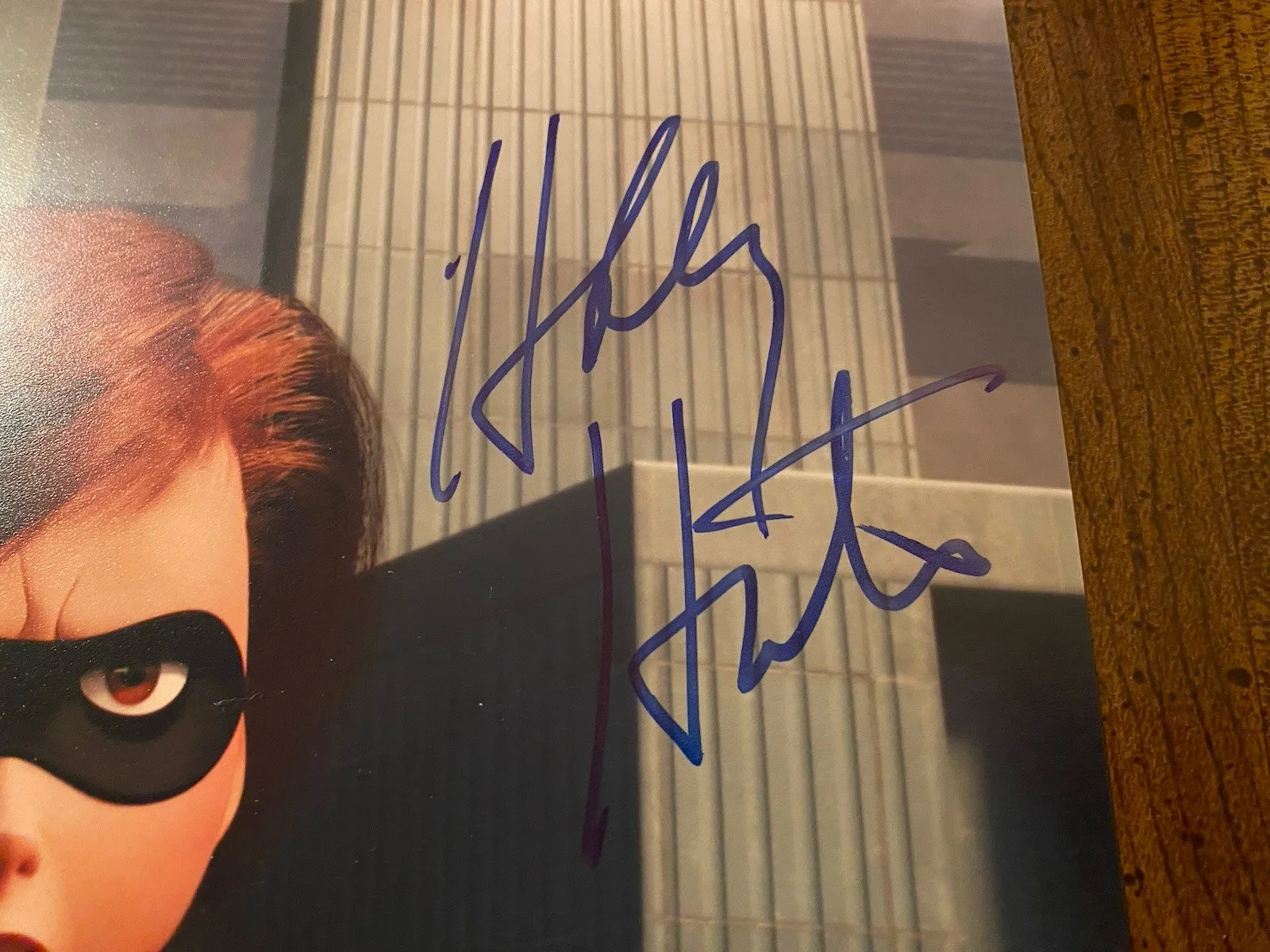 Holly Hunter — Holly Hunter Signed Autographed 14x11 Photo With COA The Incredibles 2, image 3