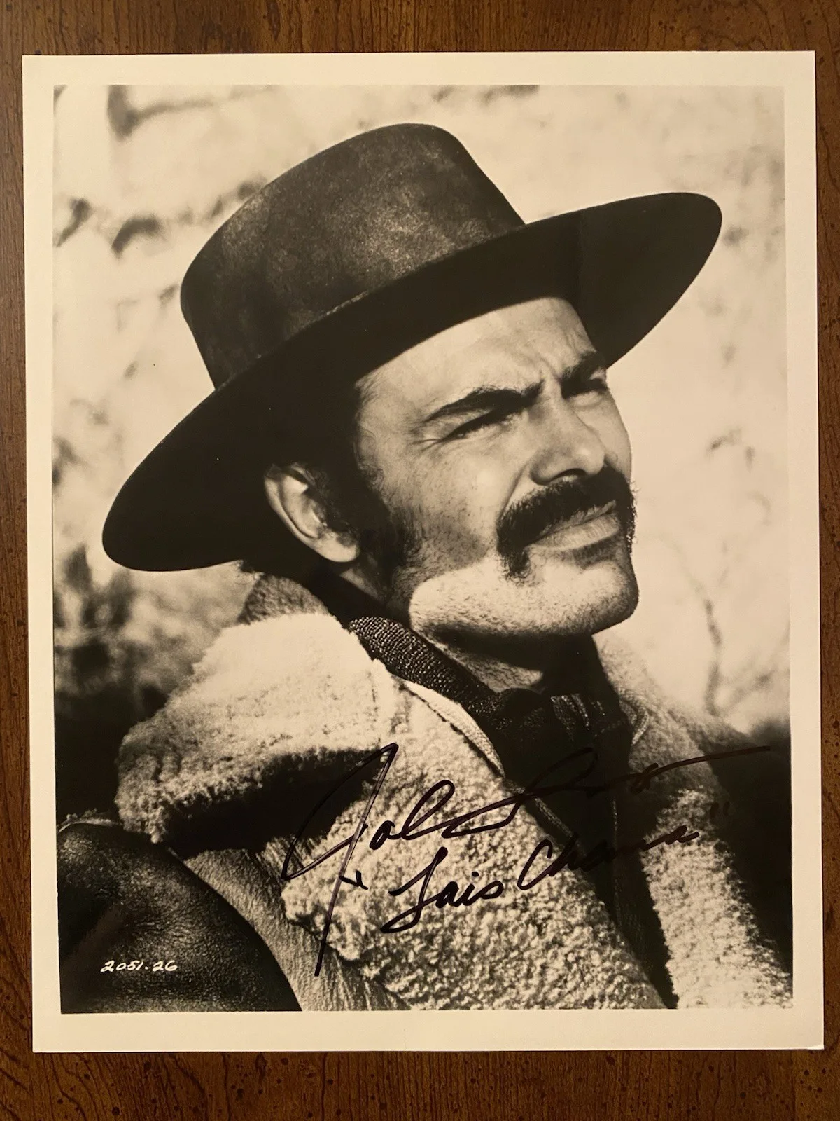John Saxon — John Saxon Signed Autographed 8x10 Photo With COA Joe Kidd Luis Chama NICE