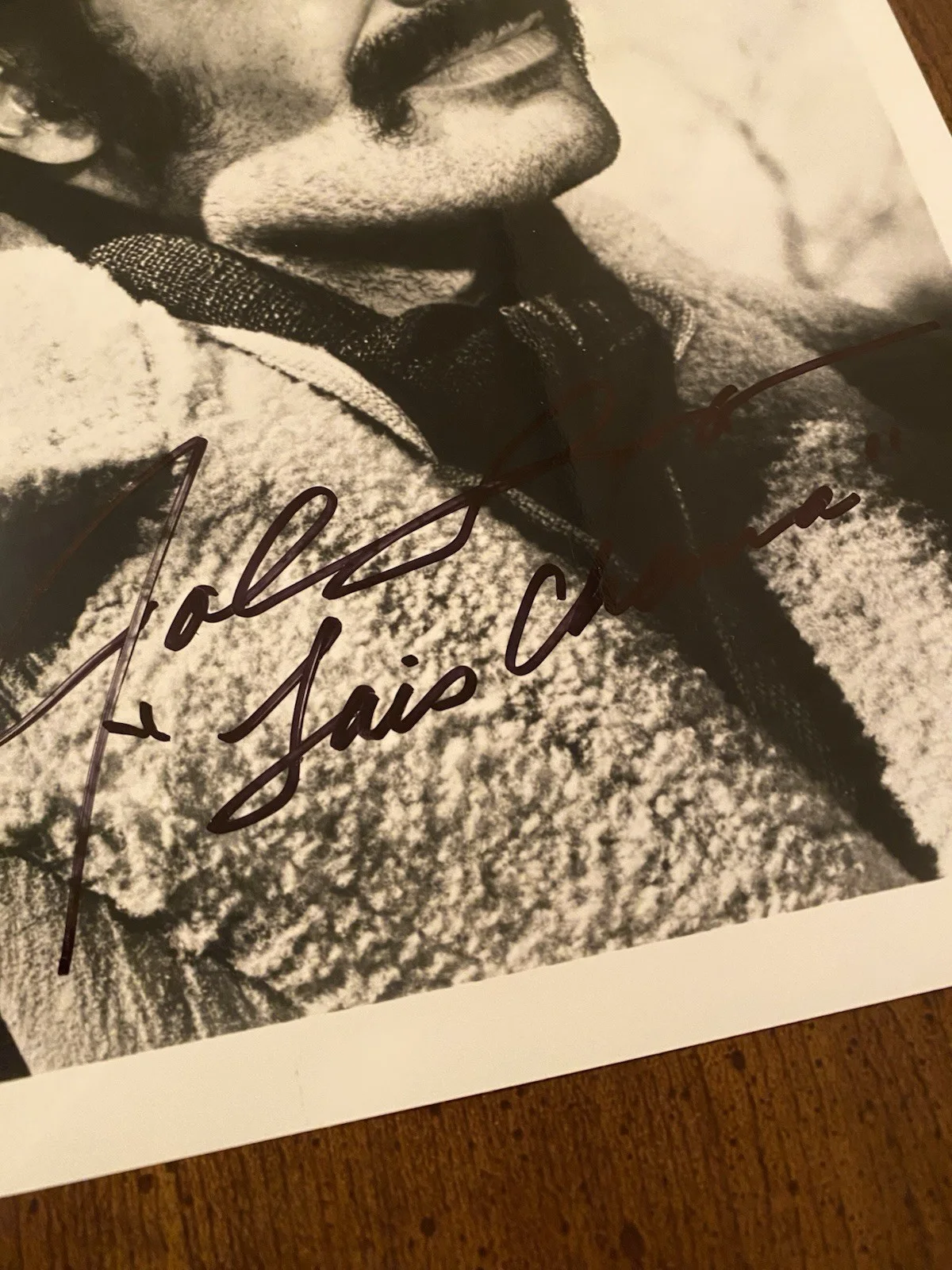 John Saxon — John Saxon Signed Autographed 8x10 Photo With COA Joe Kidd Luis Chama NICE, изображение 3