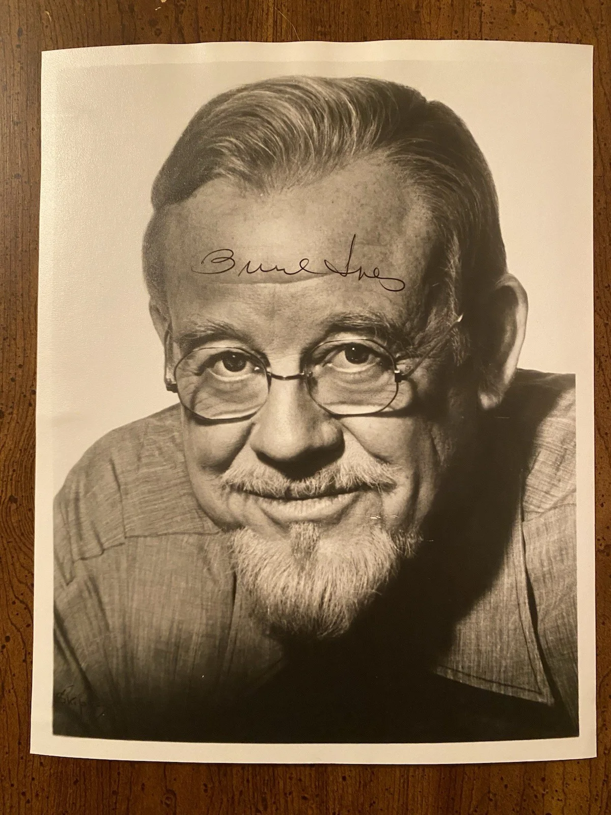 Burl Ives — Burl Ives Signed Autographed Photo With COA Rudolph The Red Nosed Reindeer Etc