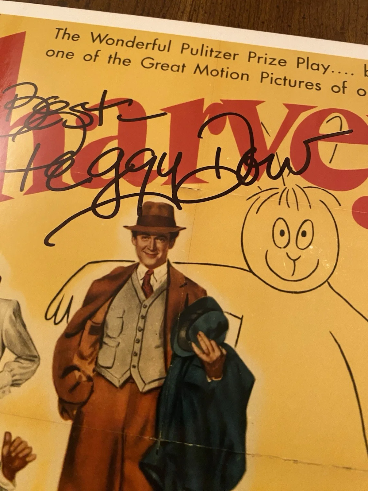 Peggy Dow — Peggy Dow Signed Autographed 8x10 Photo With COA Harvey, image 3